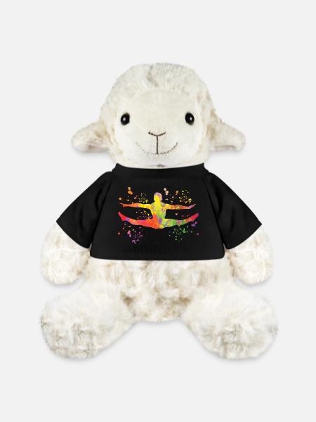 Turner Boden Kunstturnen - MiniFeet® Schaf Annika - Schwarz