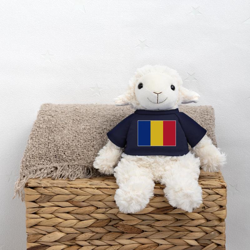 Drapeau Roumanie Mouton en peluche Annika MiniFeet®