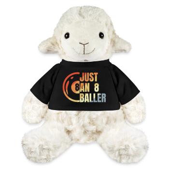 Billiards 8 Ball - MiniFeet® Sheep Annika - black - Front