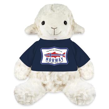 Norvège Pêche à la mouche Aventure Pêche au saumon, Mouche - Mouton en peluche Annika MiniFeet® - bleu marine - Devant