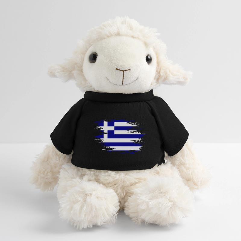 Drapeau de la Grèce utilisé design Mouton en peluche Annika MiniFeet®