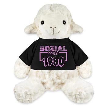depuis 1980 - Mouton en peluche Annika MiniFeet® - noir - Devant