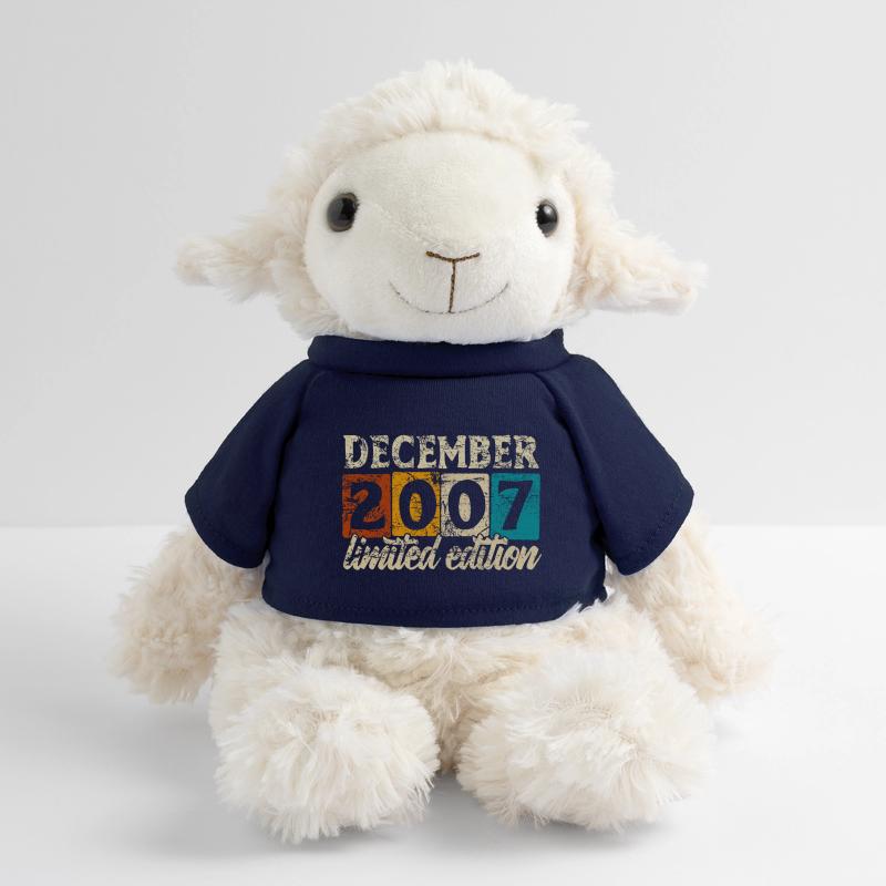 Édition limitée cadeau d’anniversaire de décembre 2007 Mouton en peluche Annika MiniFeet®