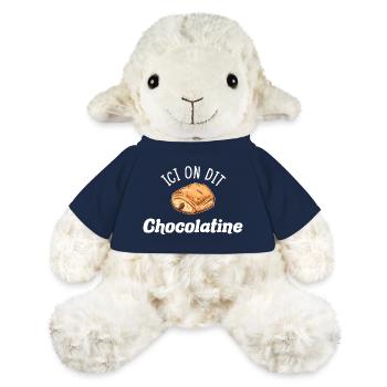Chocolatine Humour Pain au Chocolat South West - MiniFeet® Sheep Annika - french navy - Front