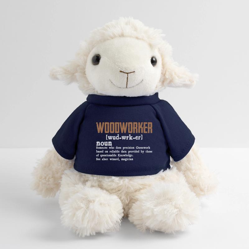 Conception d’une faute de frappe rustique pour menuisier Mouton en peluche Annika MiniFeet®