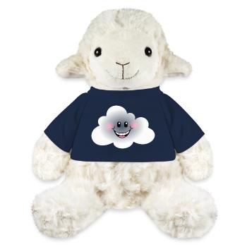 Happy Cloud - Mouton en peluche Annika MiniFeet® - bleu marine - Devant