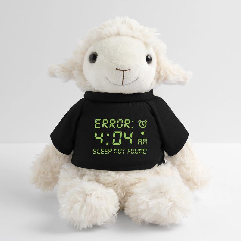 Error 404, sleep not found Programmierer Zocken MiniFeet® Schaf Annika