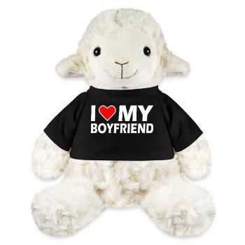I love my boyfriend - Mouton en peluche Annika MiniFeet® - noir - Devant