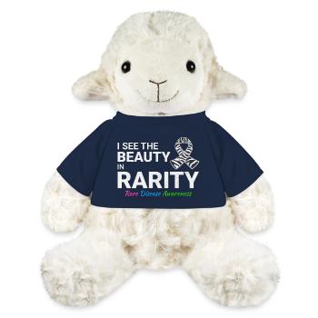 Beauty in Rarity Rare Disease Awareness - MiniFeet® Sheep Annika - french navy - Front