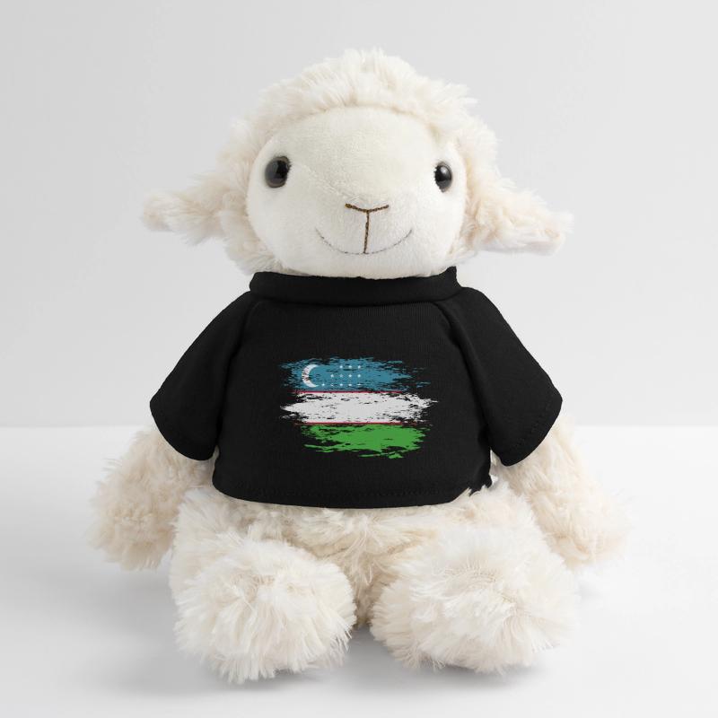 Drapeau de l’Ouzbékistan utilisé Mouton en peluche Annika MiniFeet®