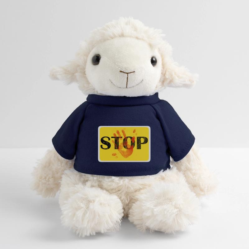 Conception de panneaux - STOP. Mouton en peluche Annika MiniFeet®