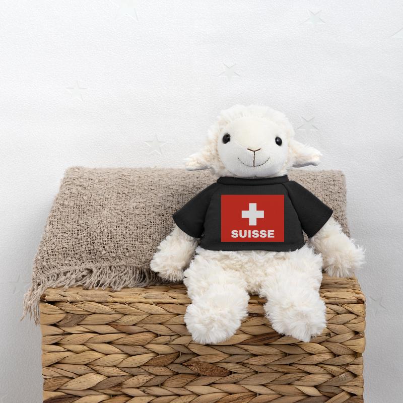 Drapeau suisse Mouton en peluche Annika MiniFeet®
