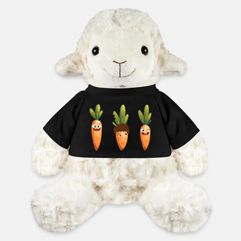Let ́s rock the carrots - MiniFeet® Sheep Annika - black