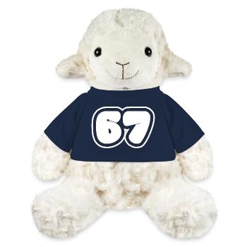 67 number - MiniFeet® Sheep Annika - french navy - Front