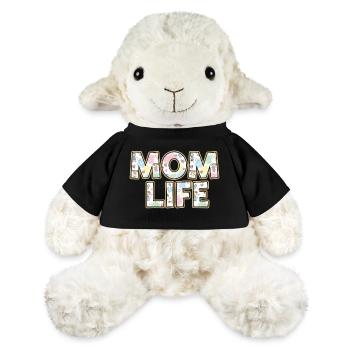 Mom Life Pastel Hearts Scribble - MiniFeet® Sheep Annika - black - Front