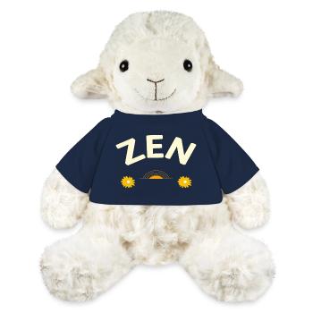 ZEN - Mouton en peluche Annika MiniFeet® - bleu marine - Devant