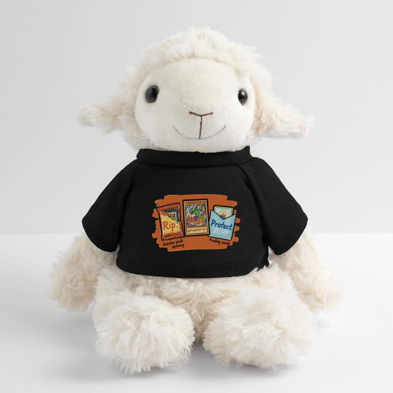 Rip Pull Protect Trading Card Booster Pack Opening MiniFeet® Sheep Annika