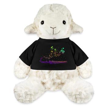 Fosse, section de percussions de marimbistes - Mouton en peluche Annika MiniFeet® - noir - Devant