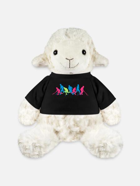 Hockeyspieler Crew - MiniFeet® Schaf Annika - Schwarz