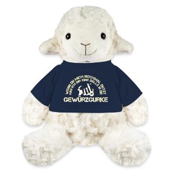 Gewürzgurke lustiger Spruch frech Film - MiniFeet® Schaf Annika - French Navy - Vorne