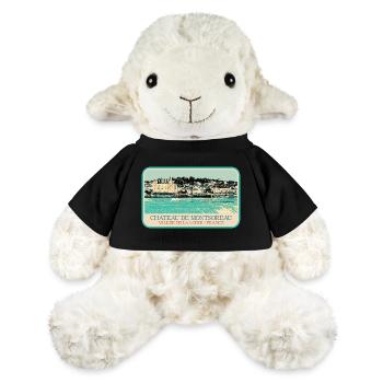 Château de Montsoreau, Vallée de la Loire - Mouton en peluche Annika MiniFeet® - noir - Devant