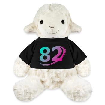 Number 82 multicolor - MiniFeet® Sheep Annika - black - Front