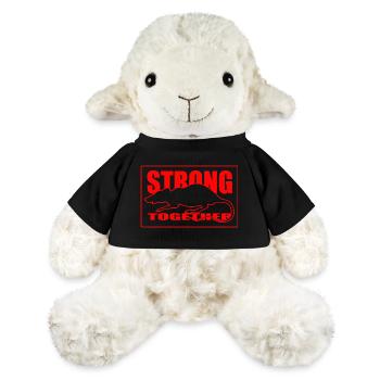 Strong Together Ratte T-Shirt Rot - MiniFeet® Schaf Annika - Schwarz - Vorne