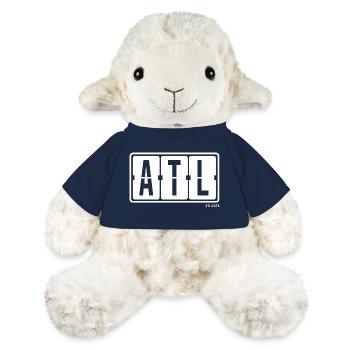 Atlanta ATL, City Souvenir Hoodie, T-Shirt, Tasse - MiniFeet® Schaf Annika - French Navy - Vorne