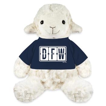 Dallas DFW, City Souvenir Hoodie, Mütze, Tasse - MiniFeet® Schaf Annika - French Navy - Vorne