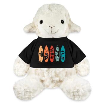 Retro Surfboard  - MiniFeet® Sheep Annika - black - Front