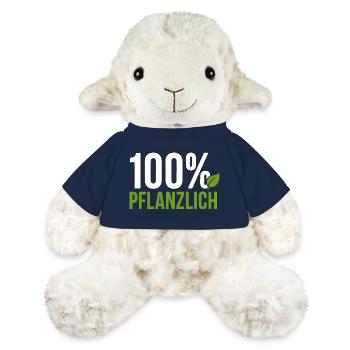 100% Pflanzlich - Vegan Geschenkidee - MiniFeet® Schaf Annika - French Navy - Vorne