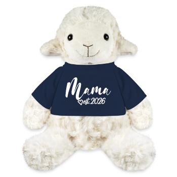 Mama Est. 2026 Muttertags-Schwangerschaft - MiniFeet® Schaf Annika - French Navy - Vorne
