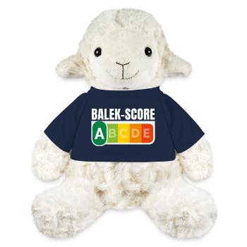 BALEK-SCORE - Humour noir - Mouton en peluche Annika MiniFeet® - bleu marine - Devant