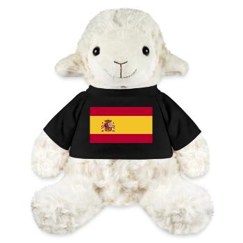 Drapeau de l’Espagne - Mouton en peluche Annika MiniFeet® - noir - Devant