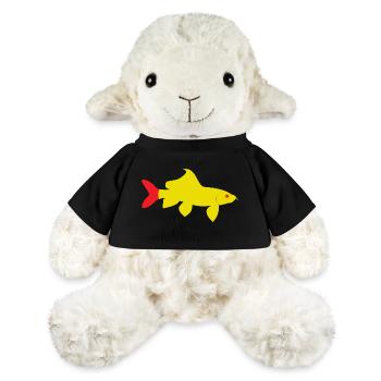 Epalzeorhynchos bicolor rouge et jaune - Mouton en peluche Annika MiniFeet® - noir - Devant