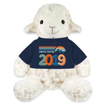 Limited edition 2019 - Mouton en peluche Annika MiniFeet® - bleu marine - Devant