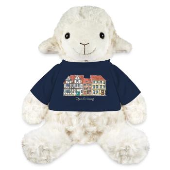 Quedlinburg, Welterbestadt Deutschland, Zeichnung - MiniFeet® Schaf Annika - French Navy - Vorne