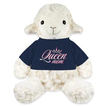 Krone Queen Mama T-Shirt Design - MiniFeet® Schaf Annika - French Navy - Vorne