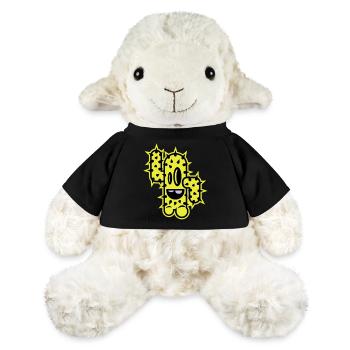 cactus high five comic - MiniFeet® Sheep Annika - black - Front