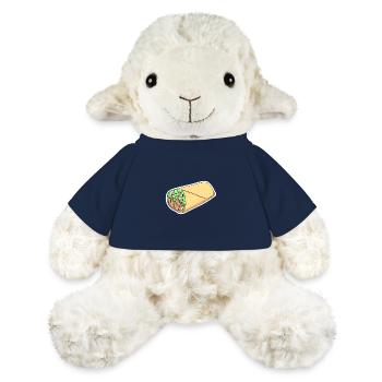 Taco Wrap Sticker Design - MiniFeet® Sheep Annika - french navy - Front
