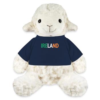 IRELAND Design mit irischer Flagge - MiniFeet® Schaf Annika - French Navy - Vorne