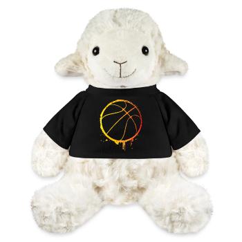 Basketballer - Basketball - BBall - Basket Ball - MiniFeet® Schaf Annika - Schwarz - Vorne