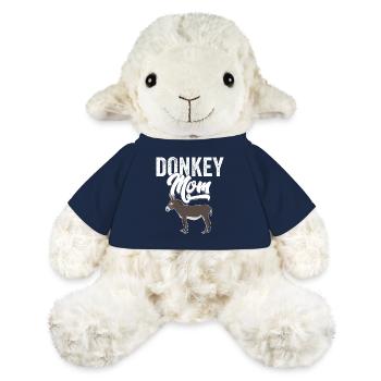 Donkey - Donkey Mom - Mouton en peluche Annika MiniFeet® - bleu marine - Devant