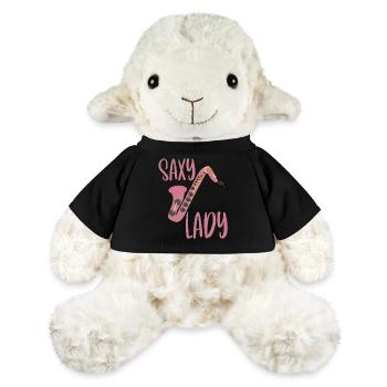 Saxophone Saxophoniste Saxophone Saxy Lady - Mouton en peluche Annika MiniFeet® - noir - Devant