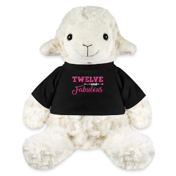 12. Geburtstag - MiniFeet® Schaf Annika - Schwarz - Vorne