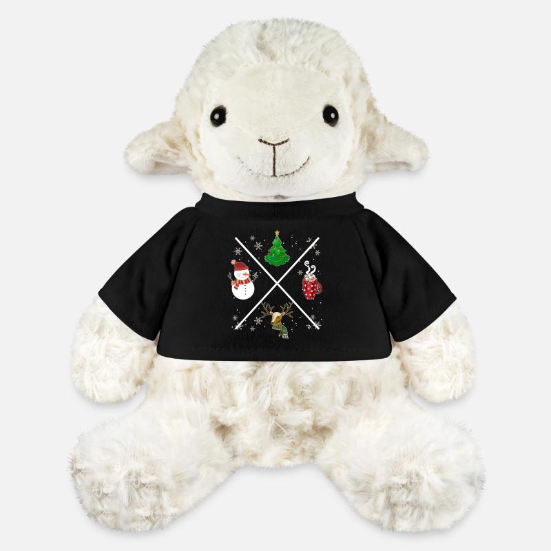 Christmas X - MiniFeet® Sheep Annika - black