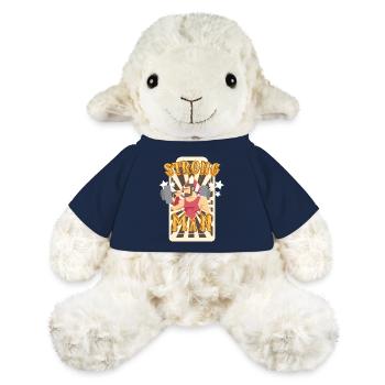 Strong man circus weightlifting birthday - MiniFeet® Sheep Annika - french navy - Front