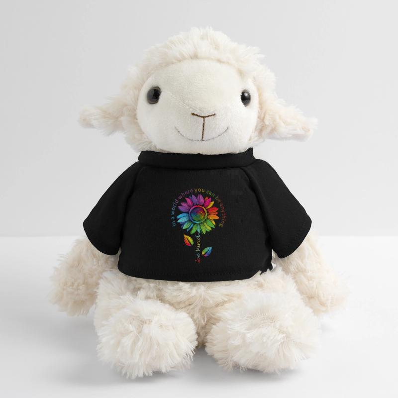 Be Kind LGBTQ Regenbogen Sonnenblume Blume CSD MiniFeet® Schaf Annika