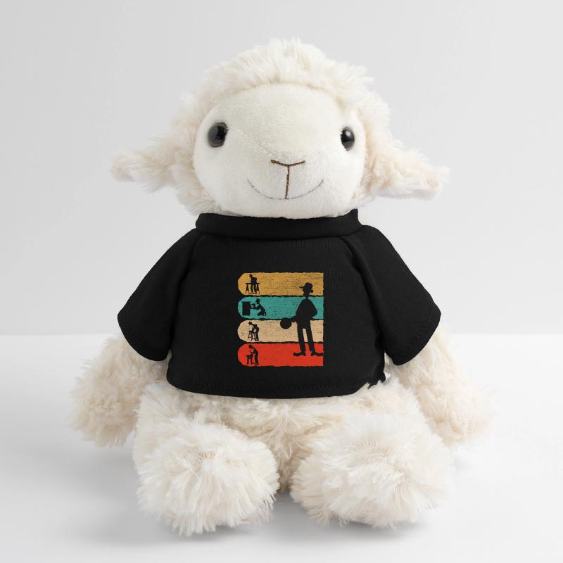 Carpenter Retro Cadeau Mouton en peluche Annika MiniFeet®