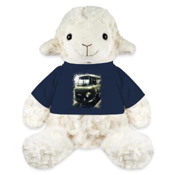 Barkas - NVA - RDA - Transporteur - Mouton en peluche Annika MiniFeet® - bleu marine - Devant